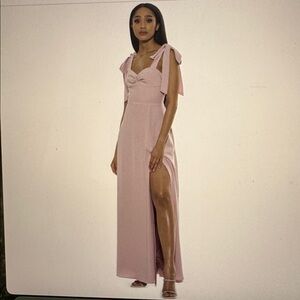 Alexia Admor dress Arya sleeveless maxi pink size 12